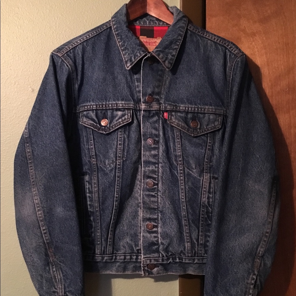 Levi’s Vintage Flannel Lined Denim Jacket